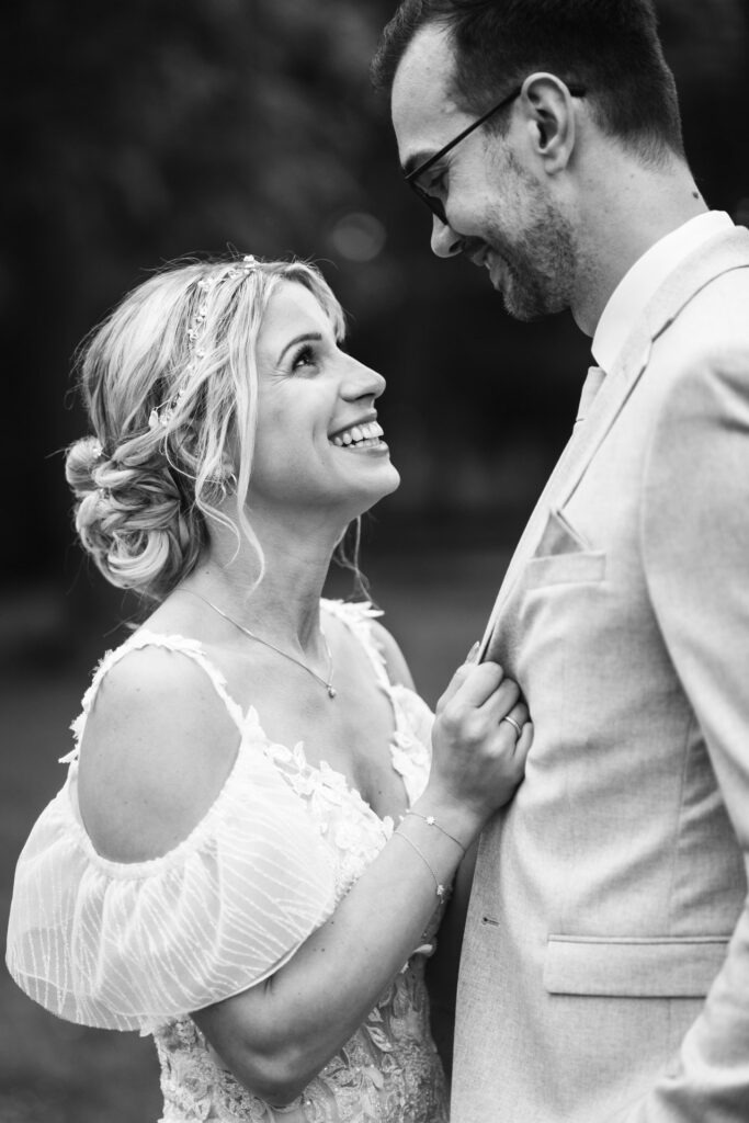 Der First Look vor der Trauung