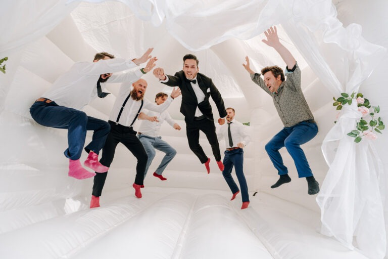 Gruppenfoto Hochzeit mal anders